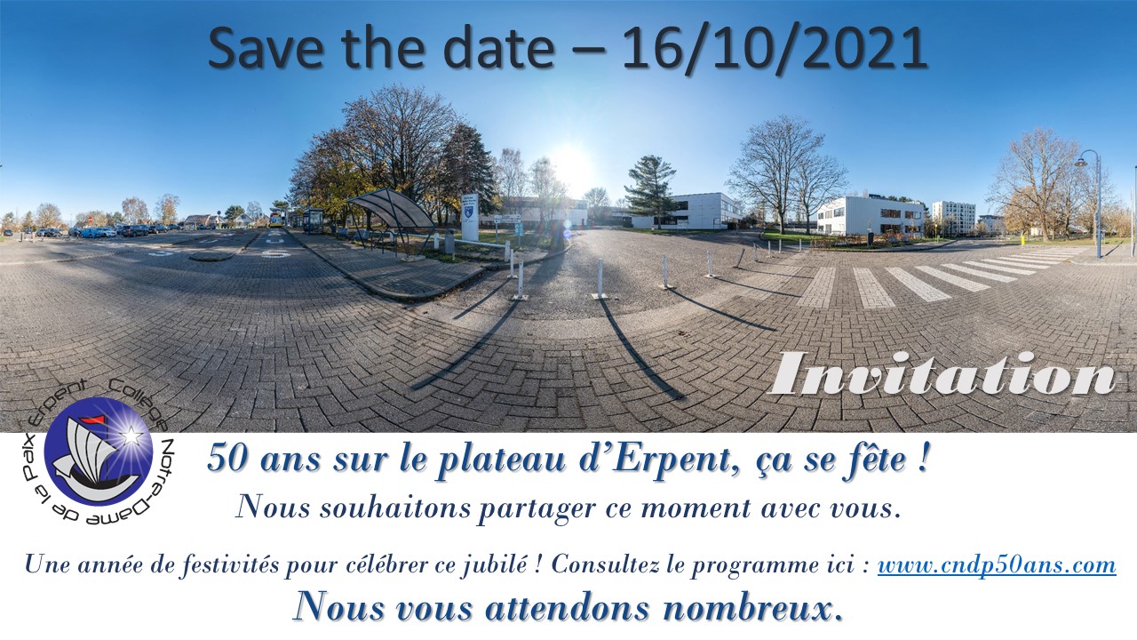 Save the date 16 10 2021